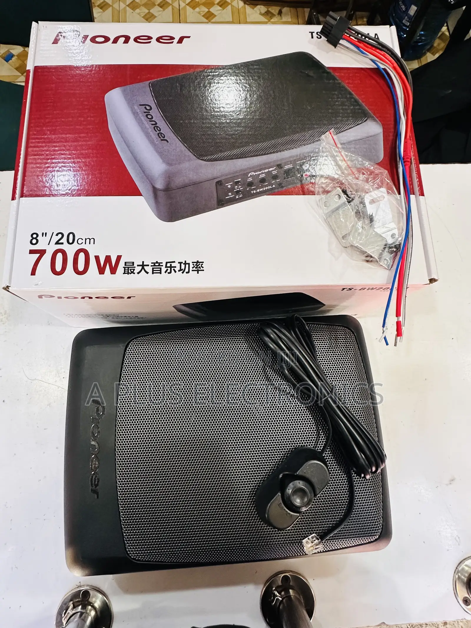 Pioneer Bw200 Underseat(700w) Car Audio Subwoofer High Performance