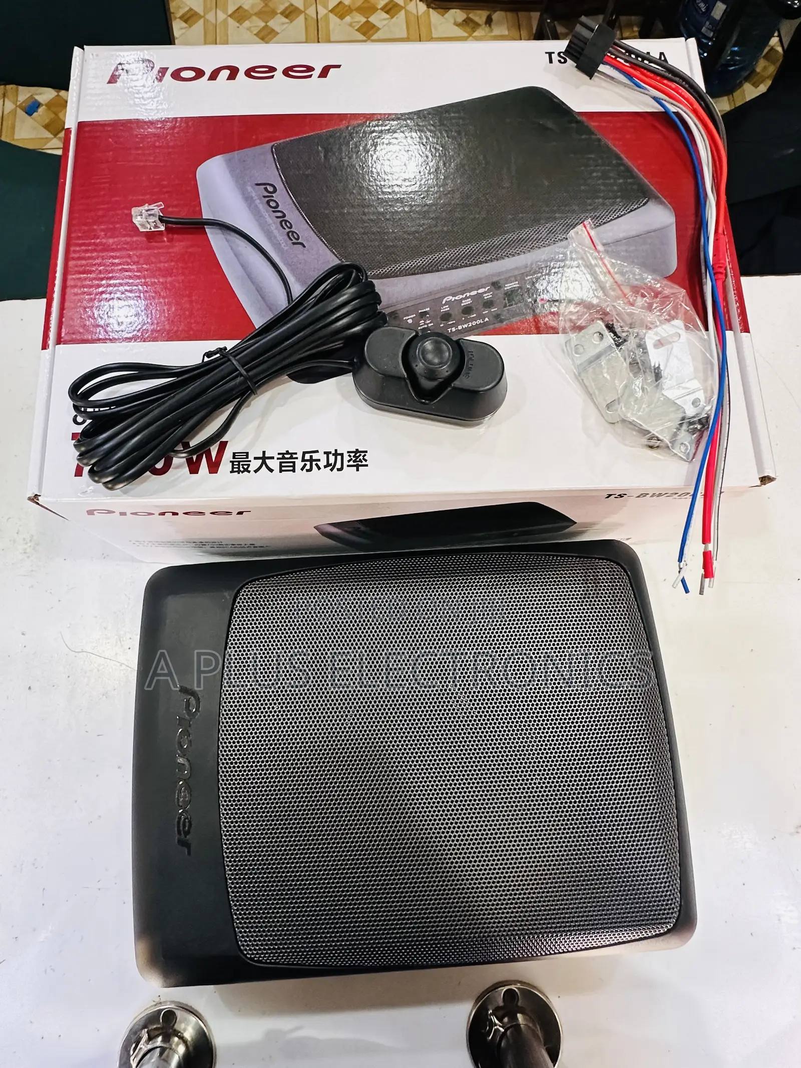 Pioneer Bw200 Underseat(700w) Car Audio Subwoofer High Performance