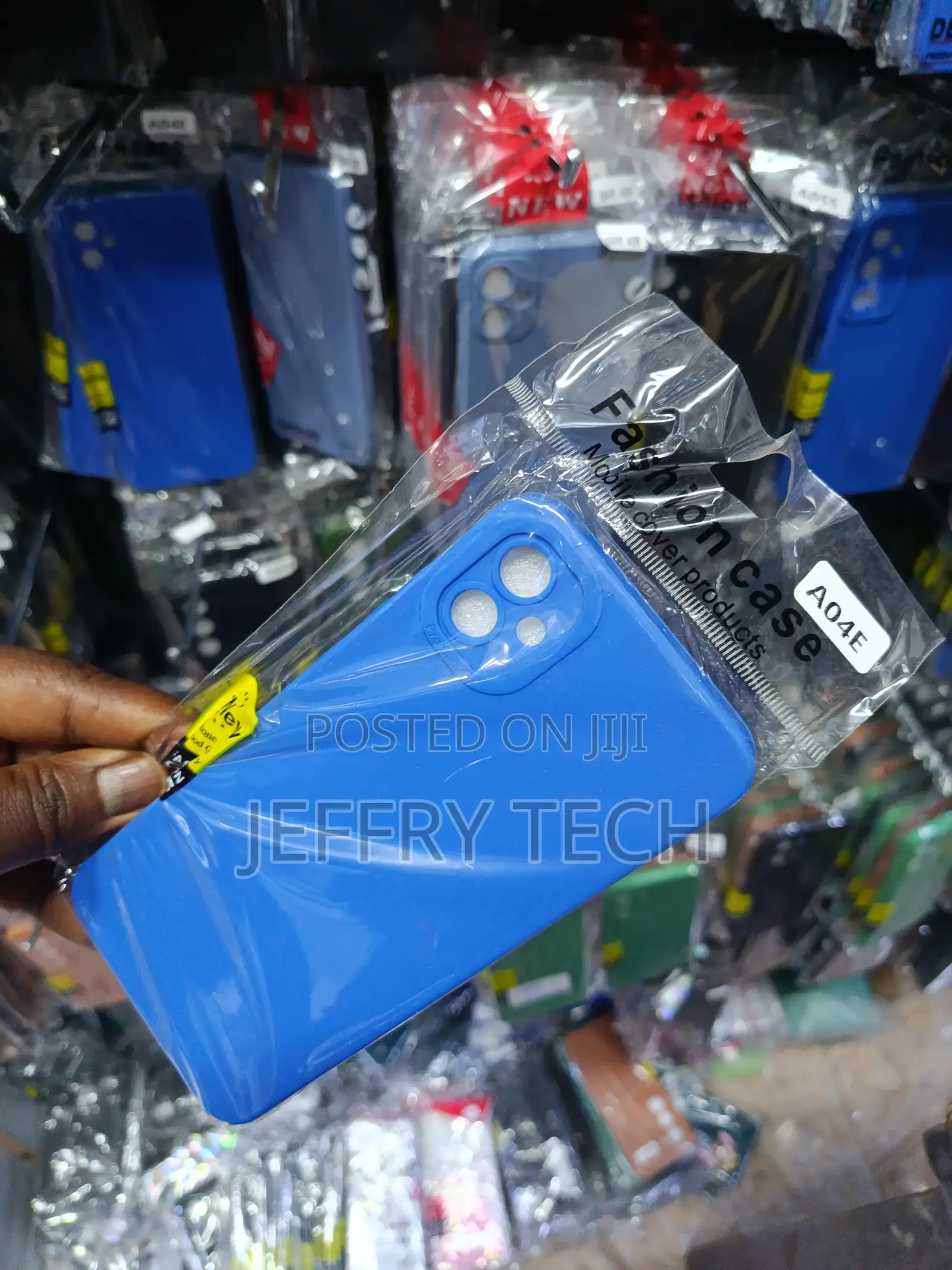 Soft Silicone Phone Case Designed for the Samsung Galaxy A04e.