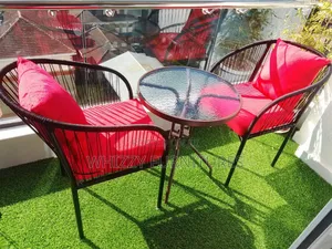 Stylish Rattan Balcony Set