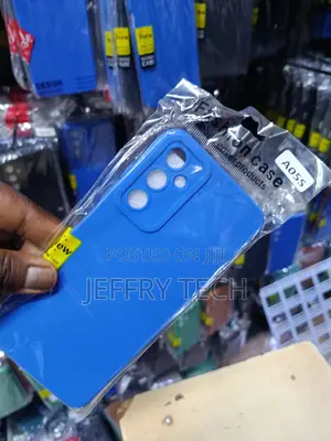 Blue Soft Tpu Phone Case for the Samsung Galaxy A05s