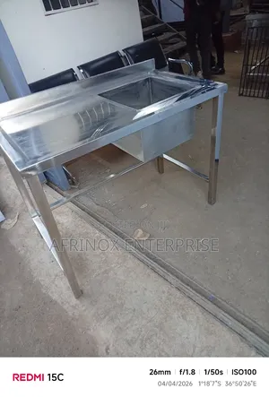 Dish Washer Sink, Stainless Steel