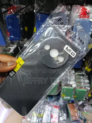 Black Soft Silicone Case for the Xiaomi Redmi A3 and Redmi A3x