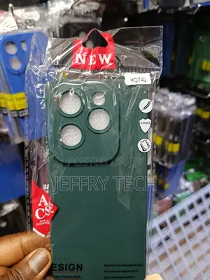 Green Mobile Phone Case Designed for the Infinix Hot 40