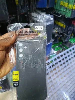 Silicone Back Cover Case for the Samsung Galaxy A15 Smartphone.