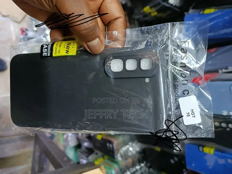 Tpu Silicone Phone Cover Designed for the Infinix Hot 60 Pro/60 Pro+.