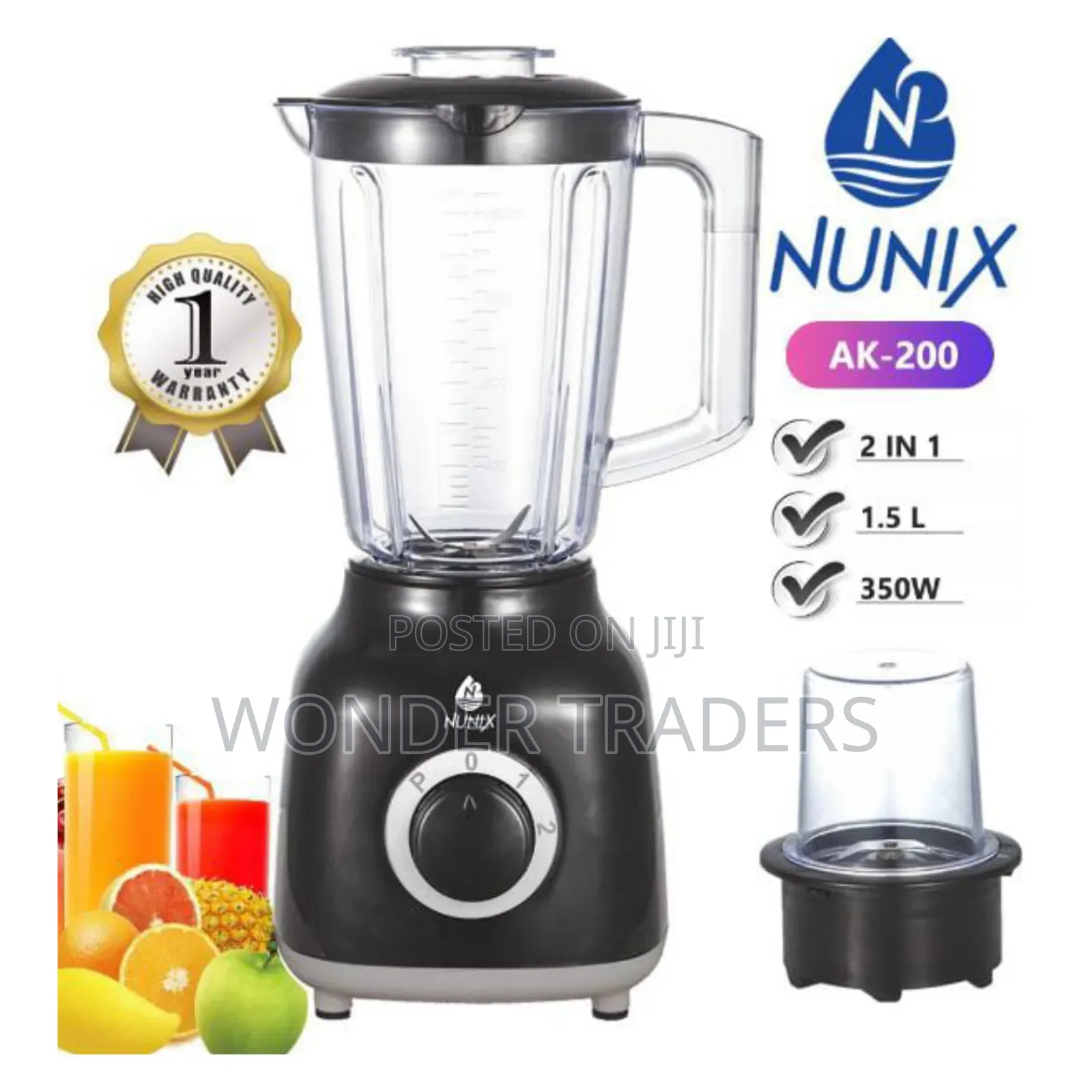 Ak 200 Blender 2 in 1 Nunnix