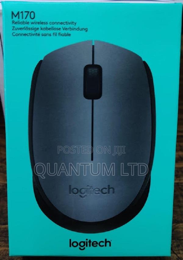 Logitech M170 Wireless Mouse - Grey - main view