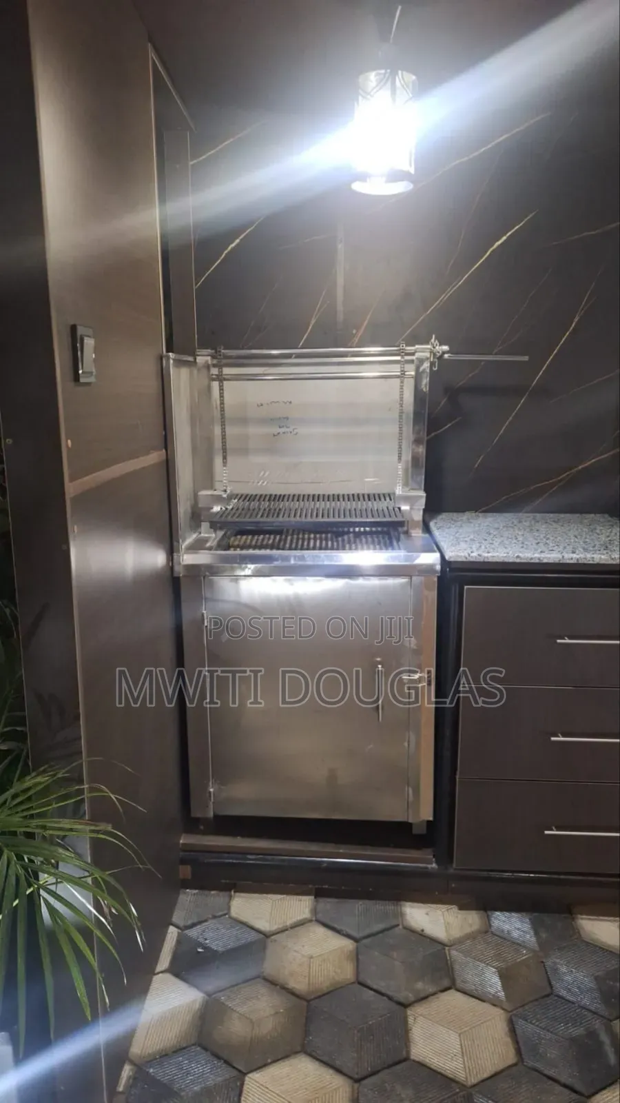 Modern Design Cabinet Like Nyama Choma Grill