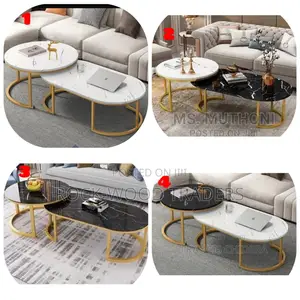 Glass Top Nesting Coffee Table