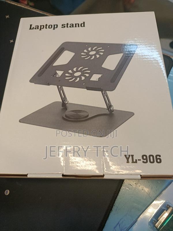 360 Degrees Dual Rotational Laptop Stand for (12-17.5 Inches)