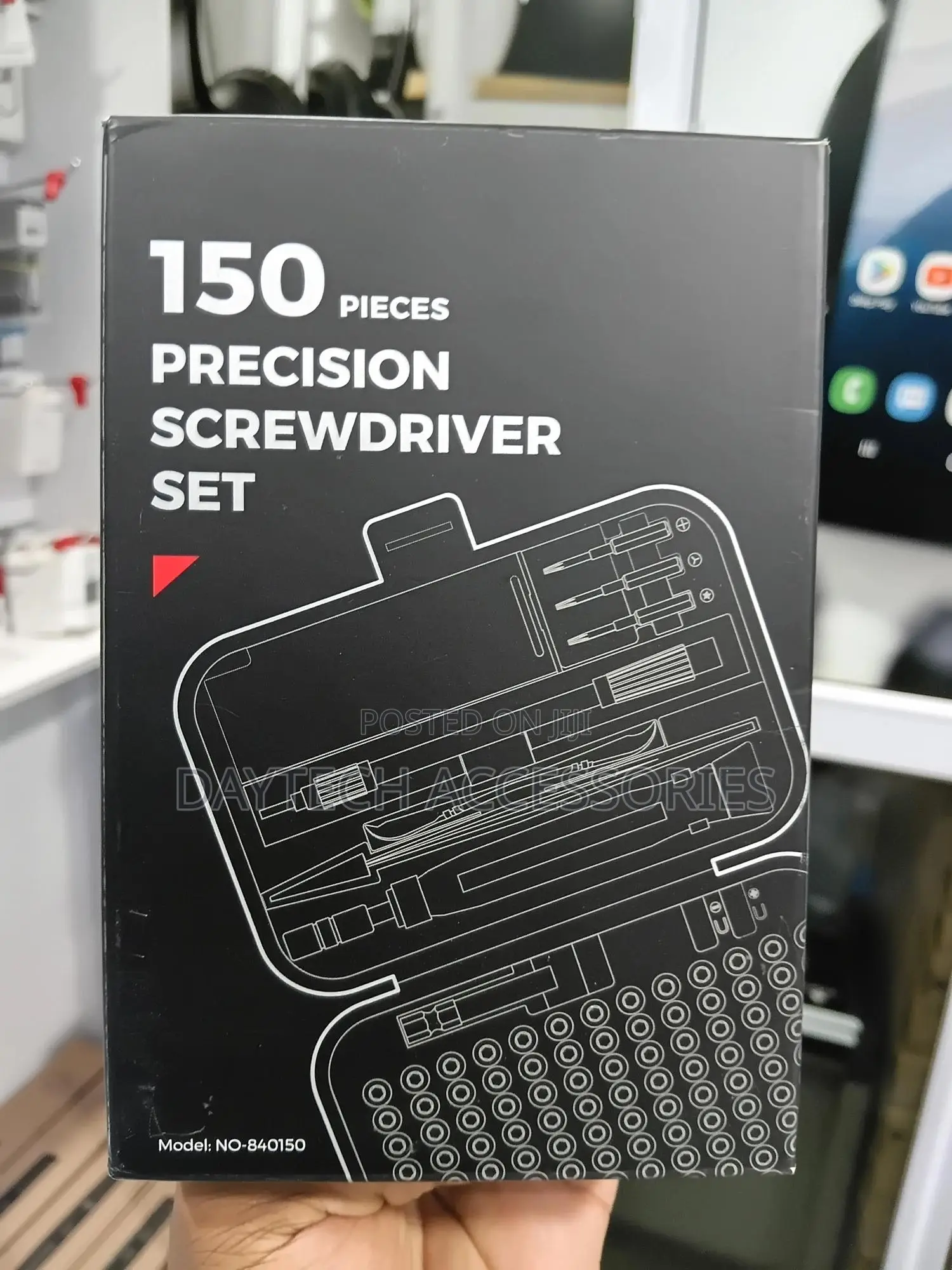 150-Piece Precision Screwdriver Set, Model No-840150.
