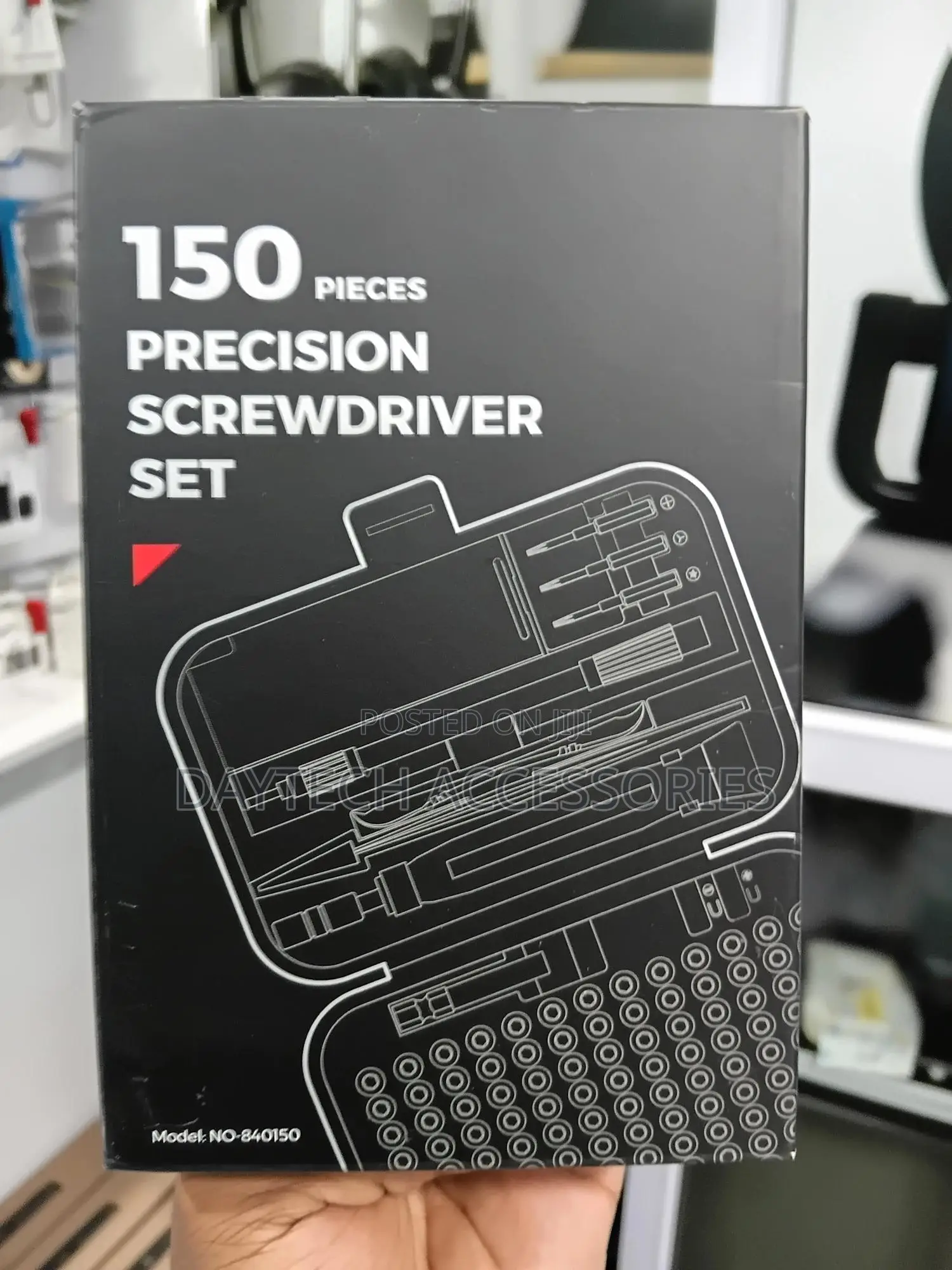150-Piece Precision Screwdriver Set, Model No-840150.