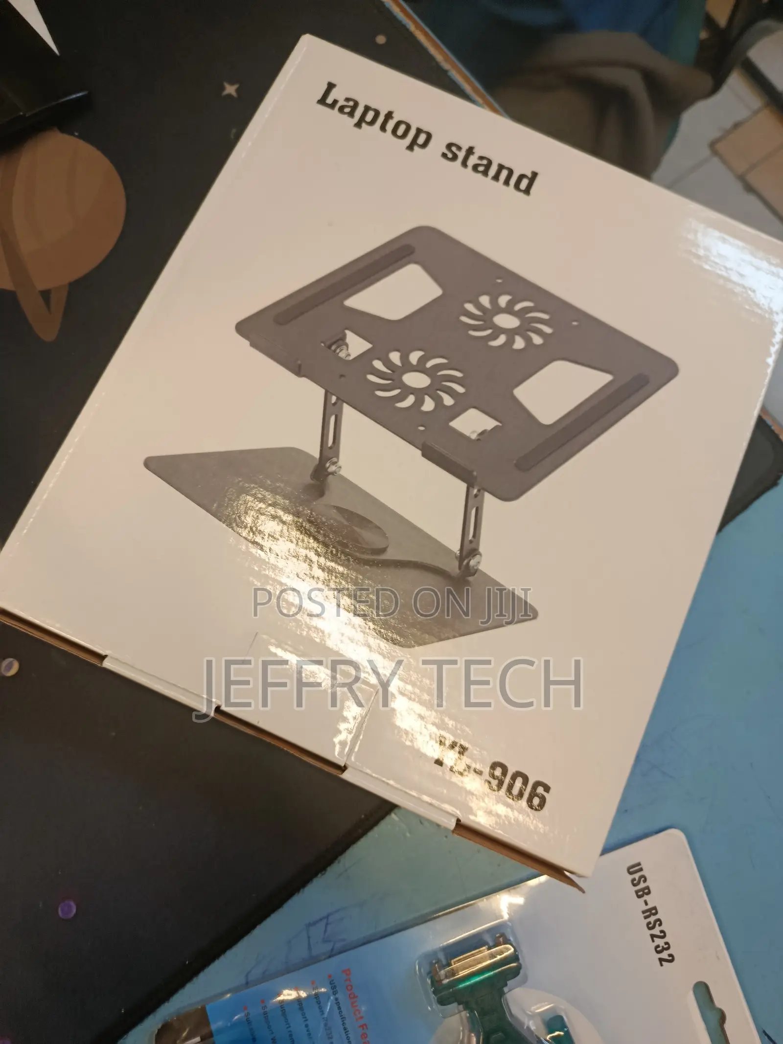 360 Degrees Dual Rotational Laptop Stand for (12-17.5 Inches)