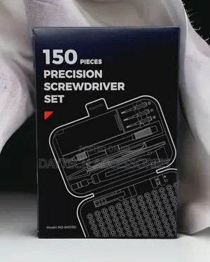Kingsdun High Quality 150 in 1 Screwdriver Set Precision - Black