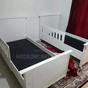 Cap Twins Beds Whitish Mahogany Made 3*6