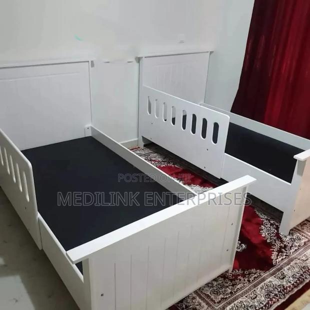 Cap Twins Beds Whitish Mahogany Made 3*6