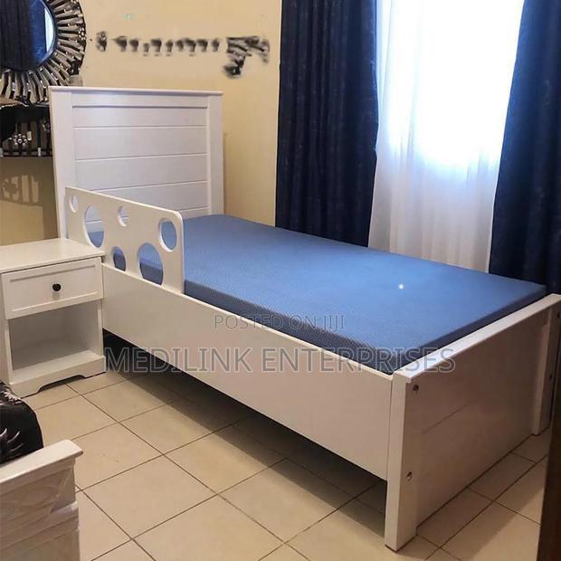 Whitish Kids Beds 3*6 Mahogany Made