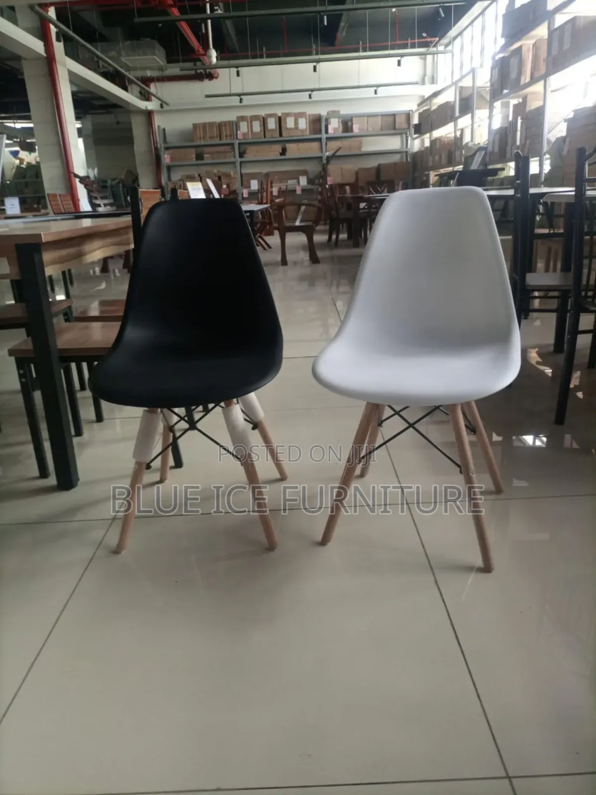 Imported Plastic Eames Chair Without Armrest