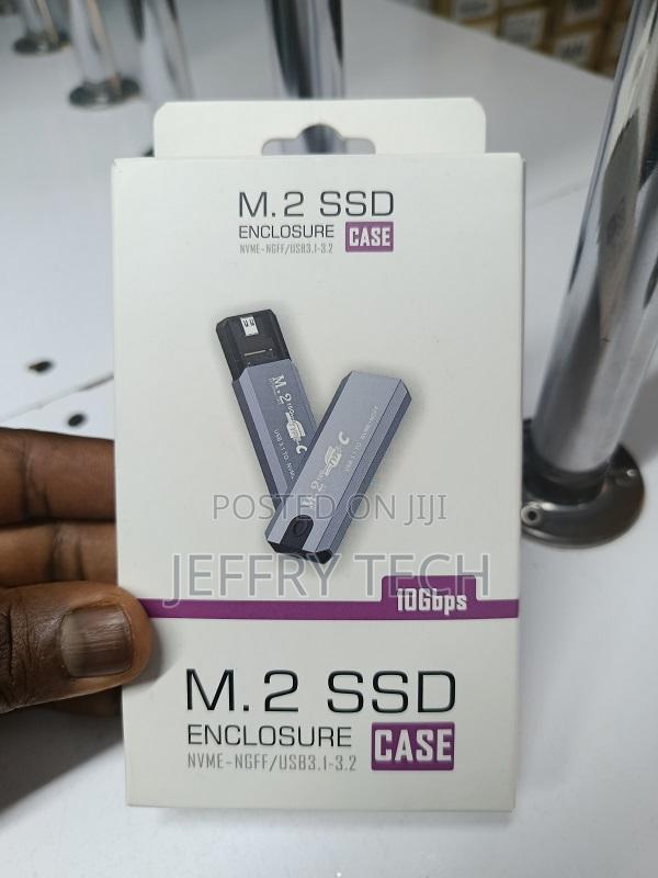 M.2 NGFF Portable SSD Enclosure Used for Data Storage
