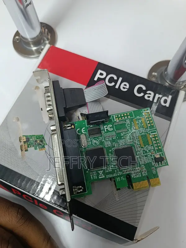 Pci-E Board Serial Db9 Rs-232 + Parallel Db25 Plc398