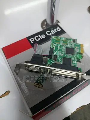 Pci-E Board Serial Db9 Rs-232 + Parallel Db25 Plc398
