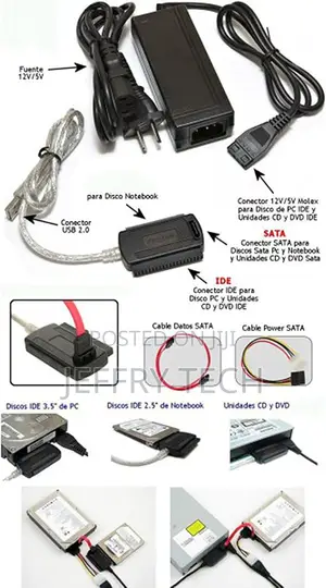 Ide Sata Adapter 2.5 Inch 3.5 Inch Usb Cable for Hard Drives Cd DVD Ss