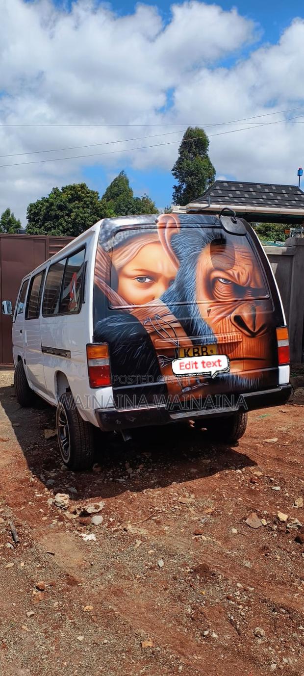 Nissan Caravan (Urvan) 2000 White - thumbnail 8