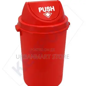 Kenpoly 68l Swing Bin – Durable Push Lid Waste Bin
