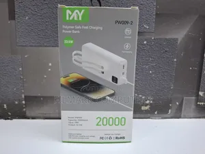 Melody Polymer 20000mah Power Bank Pw009-2, 22.5w Safe Fast Charge