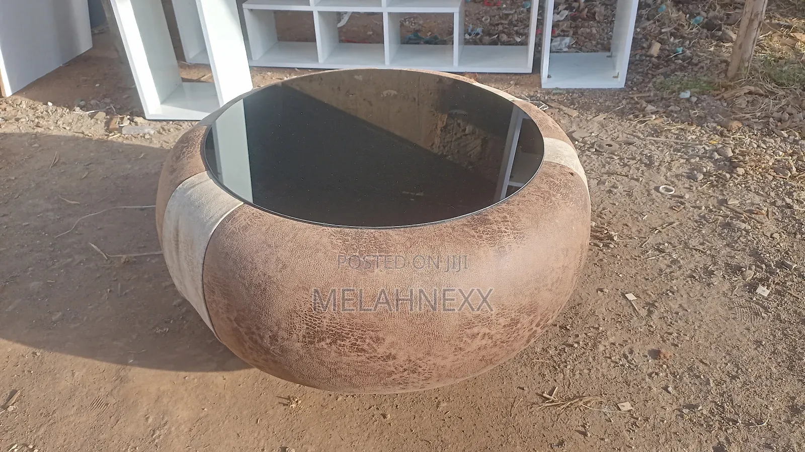 Glass Top Round Table