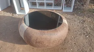 Glass Top Round Table