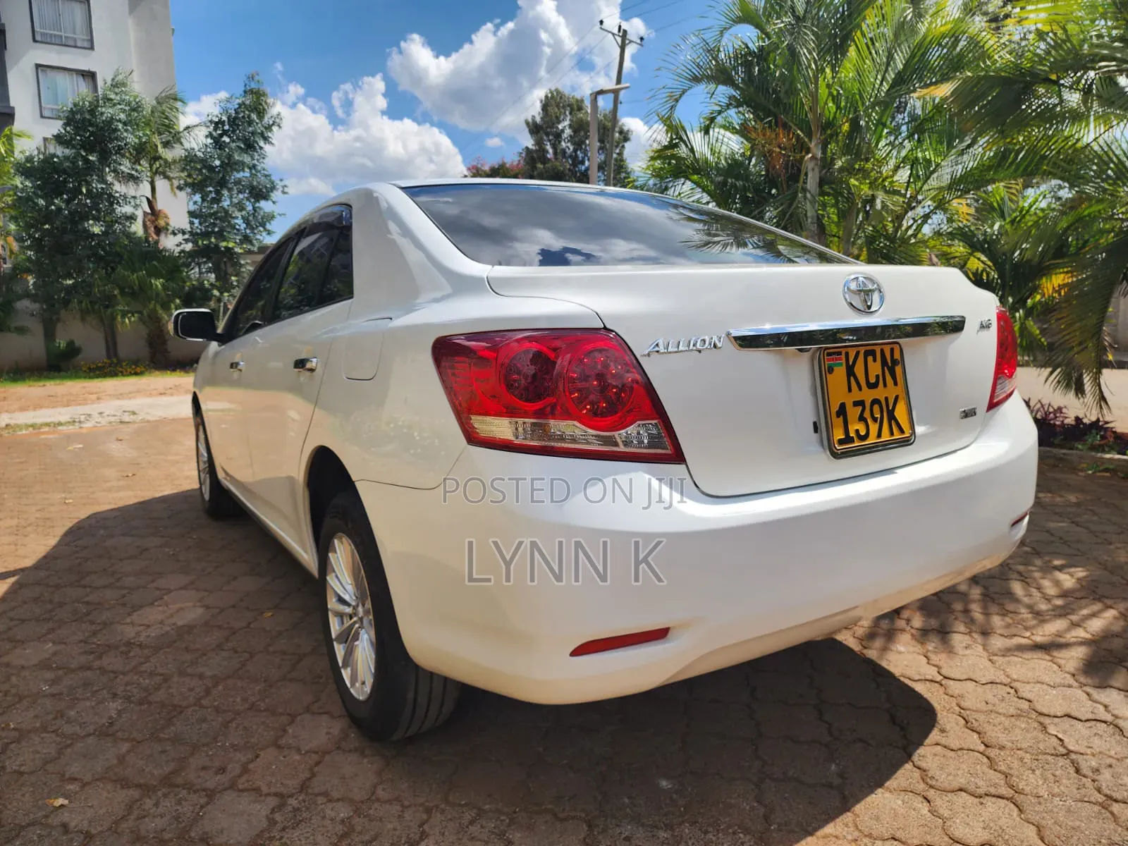 Toyota Allion 2011 White