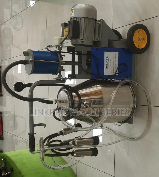 Milano Single Barrel Electric Milking Machine