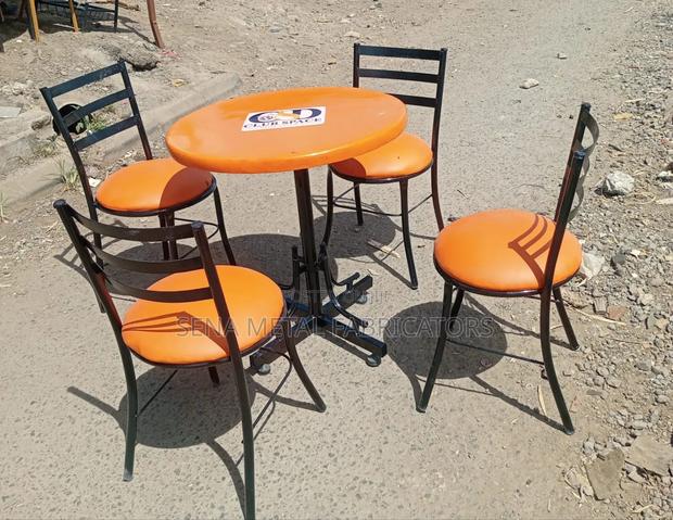 Restaurant Set Orange Colour