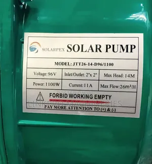 Solarpex 2 Inch Solar Surface Water Pump 1100watts