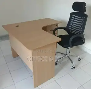 Office Desk With Headrest Chair
