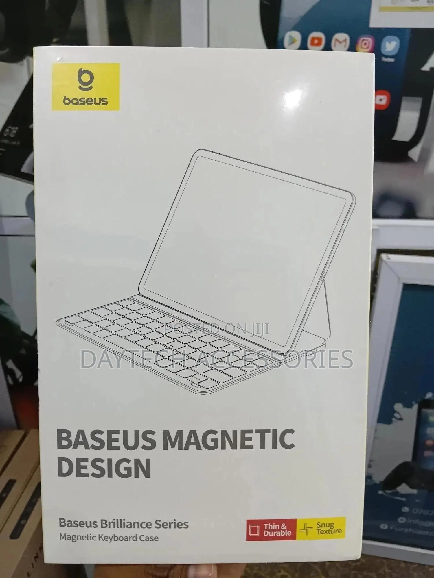 Baseus Brilliance Series Magnetic Keyboard Case for iPad 10'.2 - 10.9'