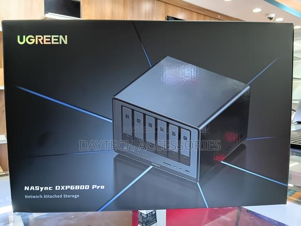 The Ugreen Nasync Dxp6800 Pro 6-Bay Network Attached Storage. - thumbnail 2