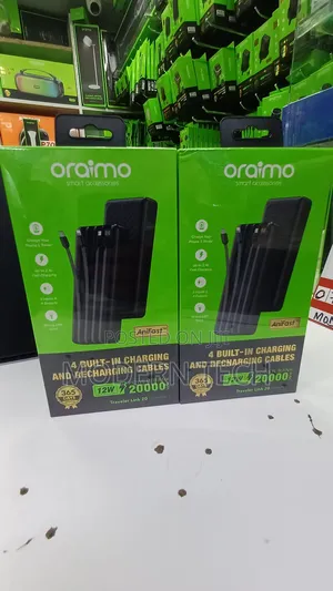 Oraimo Traveler Link 20 20000mah – Long-Lasting Power Bank