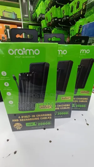 Oraimo Link 20 – 20000mah Powerbank
