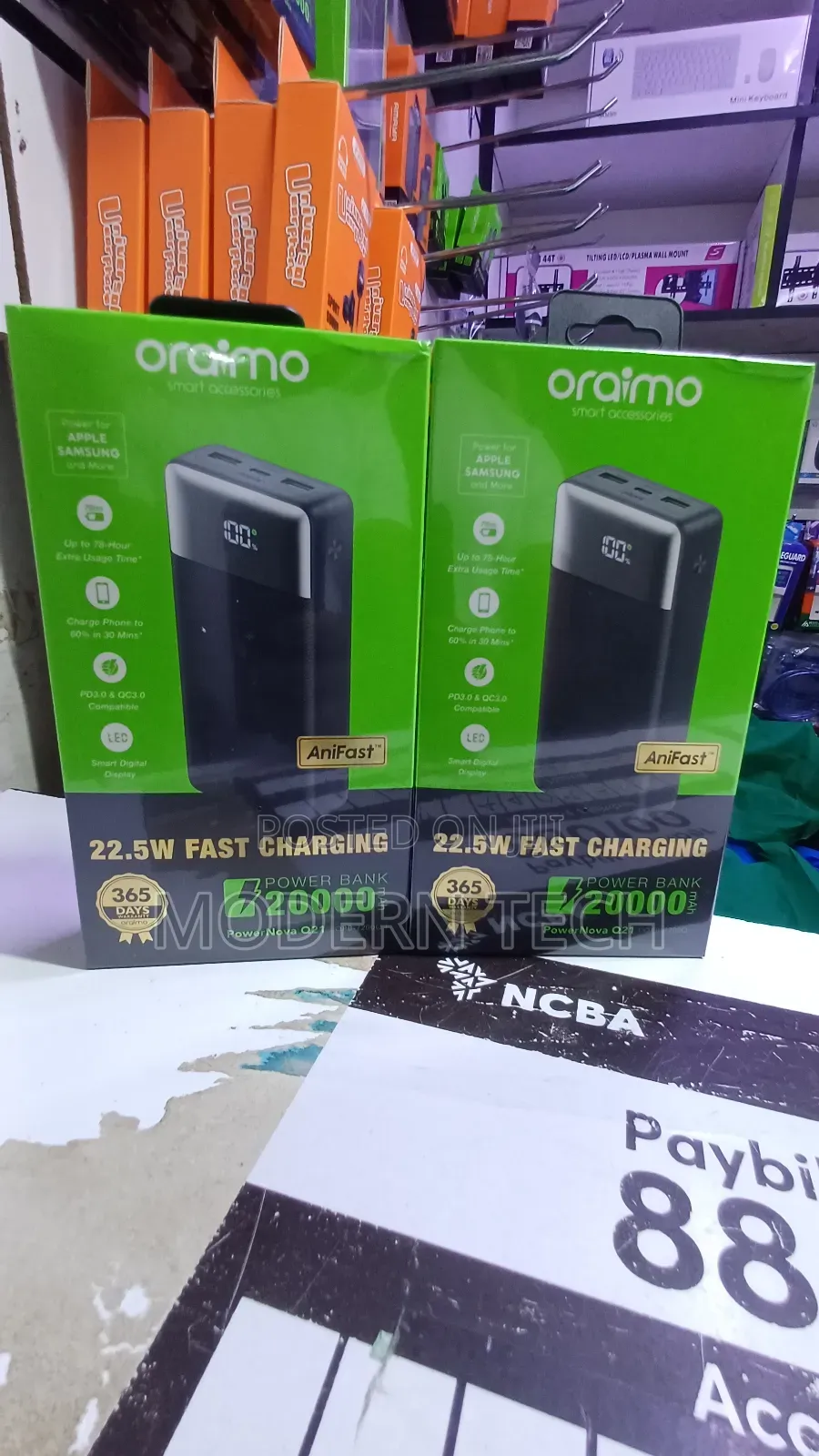 Oraimo Q21 Powernova 20000mah High-Speed Charger