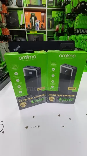 Oraimo Powernova Q21 22.5w Fast Charging 20,000mah Power Bank