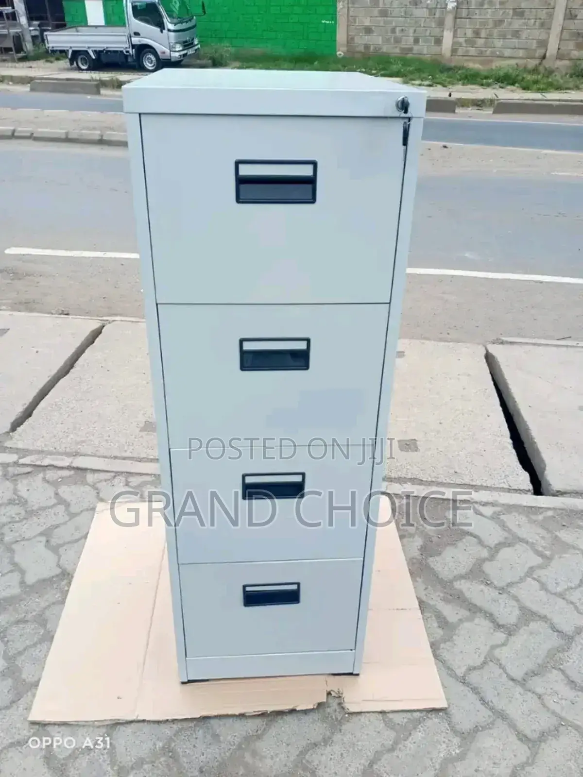 Steel Lockable 4 Drawer Cabinet