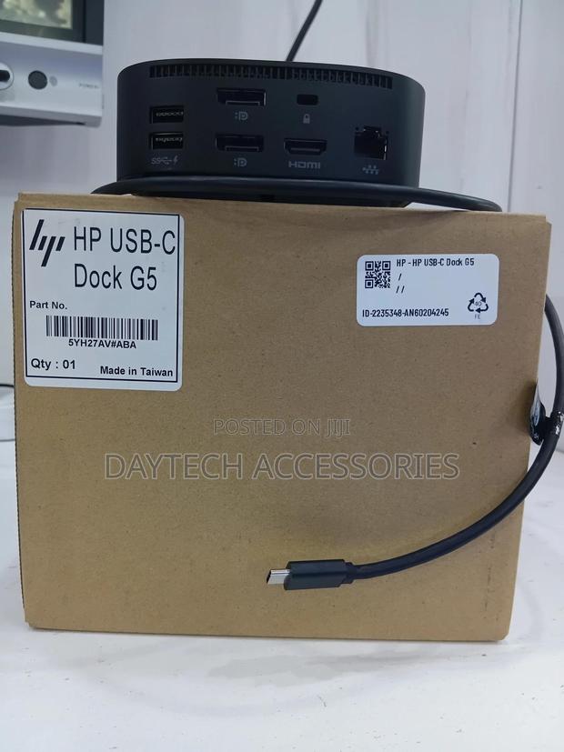 The Hp Usb-C Dock G5 Versatile Docking Station. - thumbnail 2