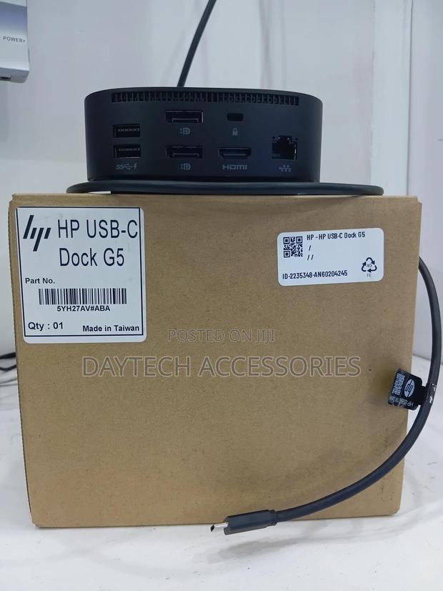 Hp Usb-C Dock G5 Essential Workspace Docking Station - Black - thumbnail 2