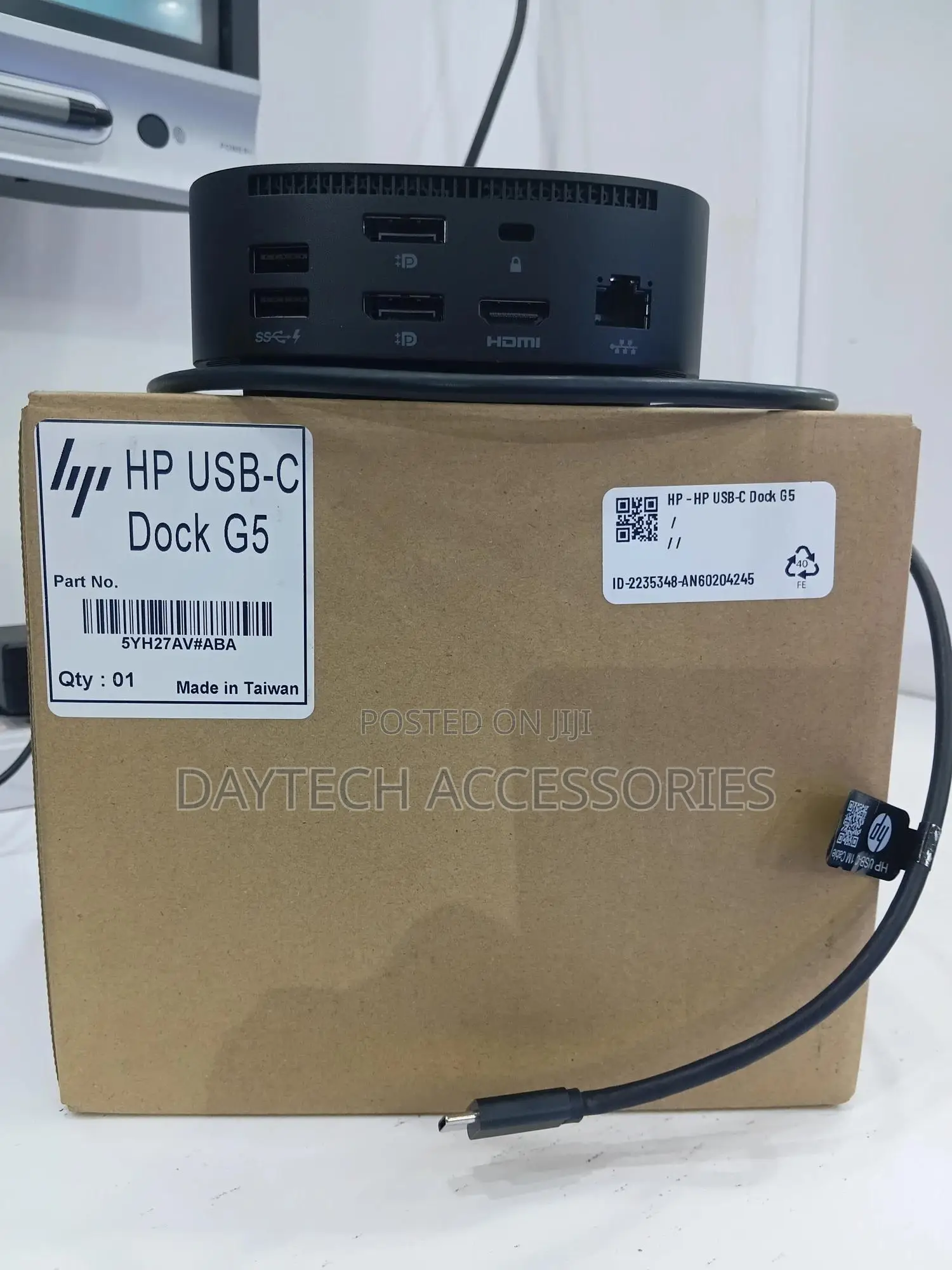 Hp Usb-C Dock G5 Essential Workspace Docking Station - Black