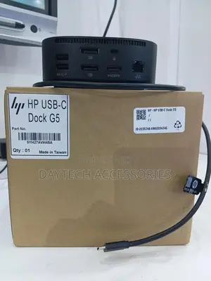 Hp Usb-C Dock G5 Essential Workspace Docking Station - Black