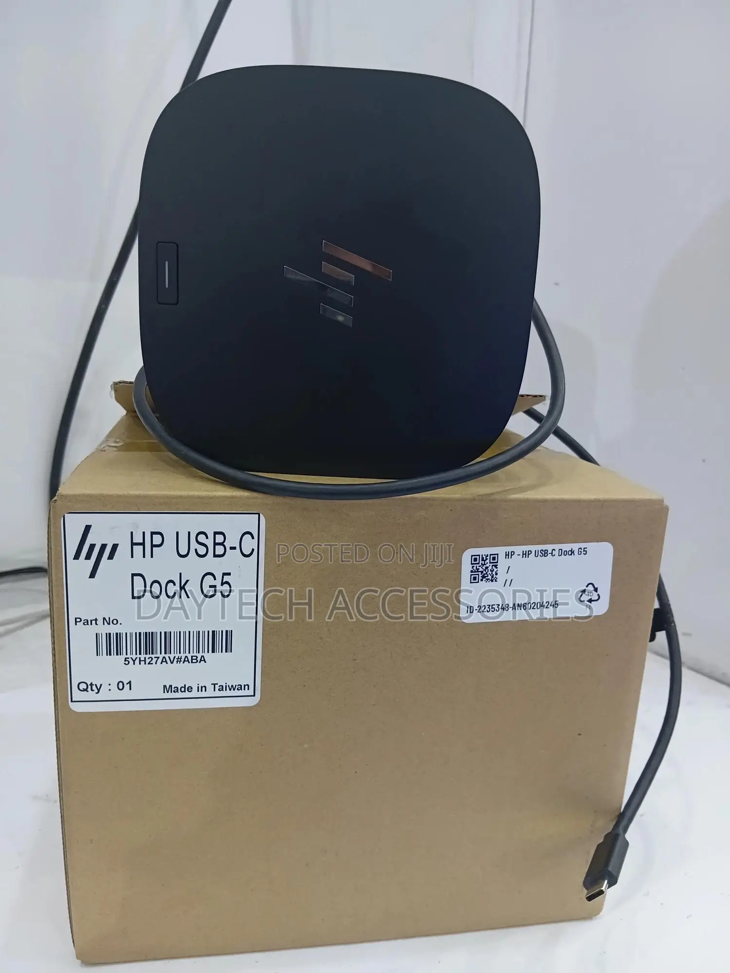 Hp Usb-C Dock G5 - Dockingstation - Wired - Usb 3.2 Gen 1 - Black