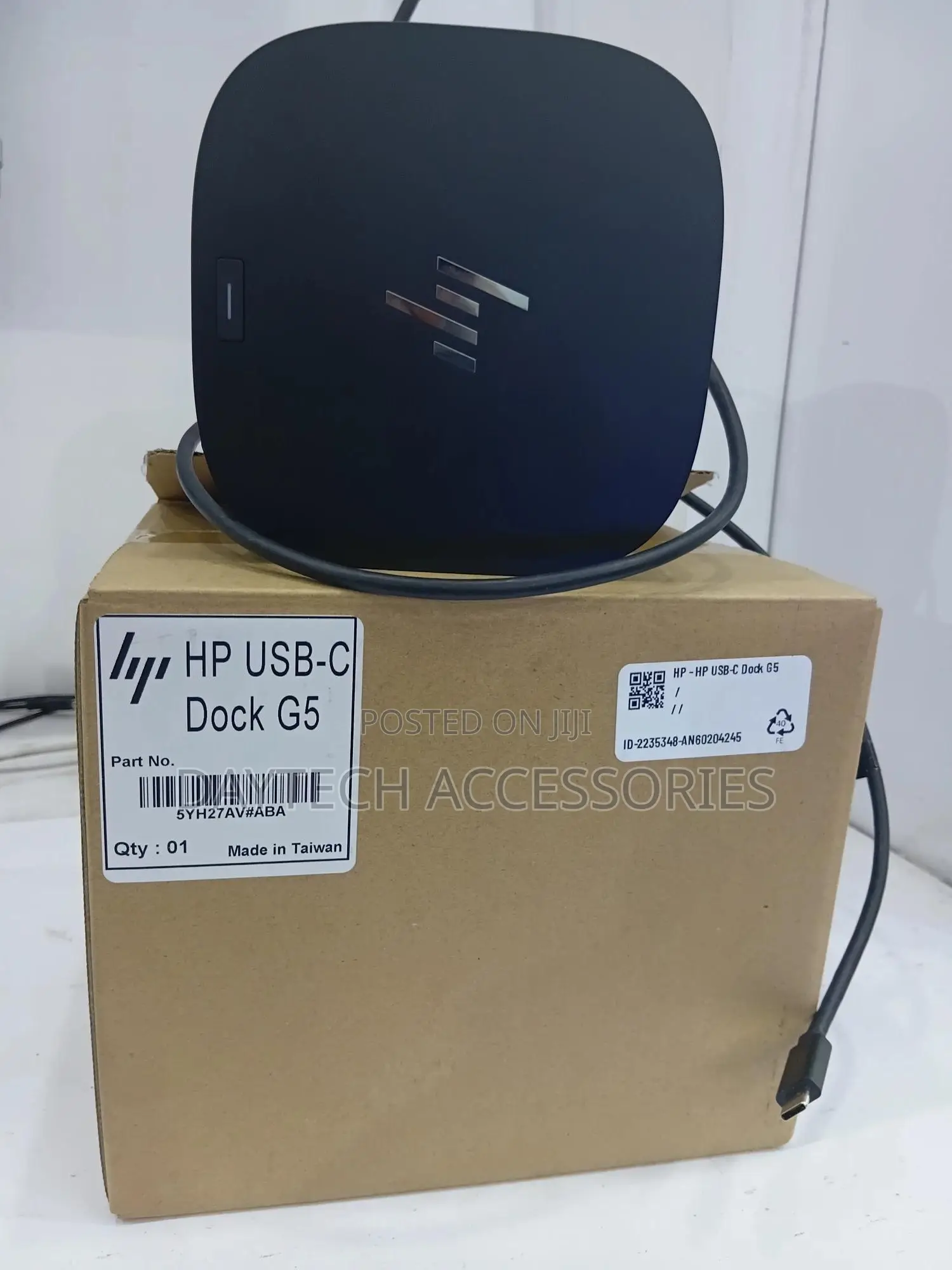 Hp Usb-C Dock G5 - Dockingstation - Wired - Usb 3.2 Gen 1 - Black